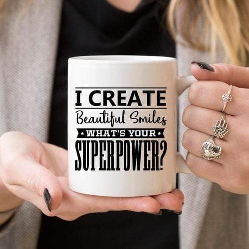Magenta Shadow Home & Garden I Create Beautiful Smiles. What's Your Superpower?
