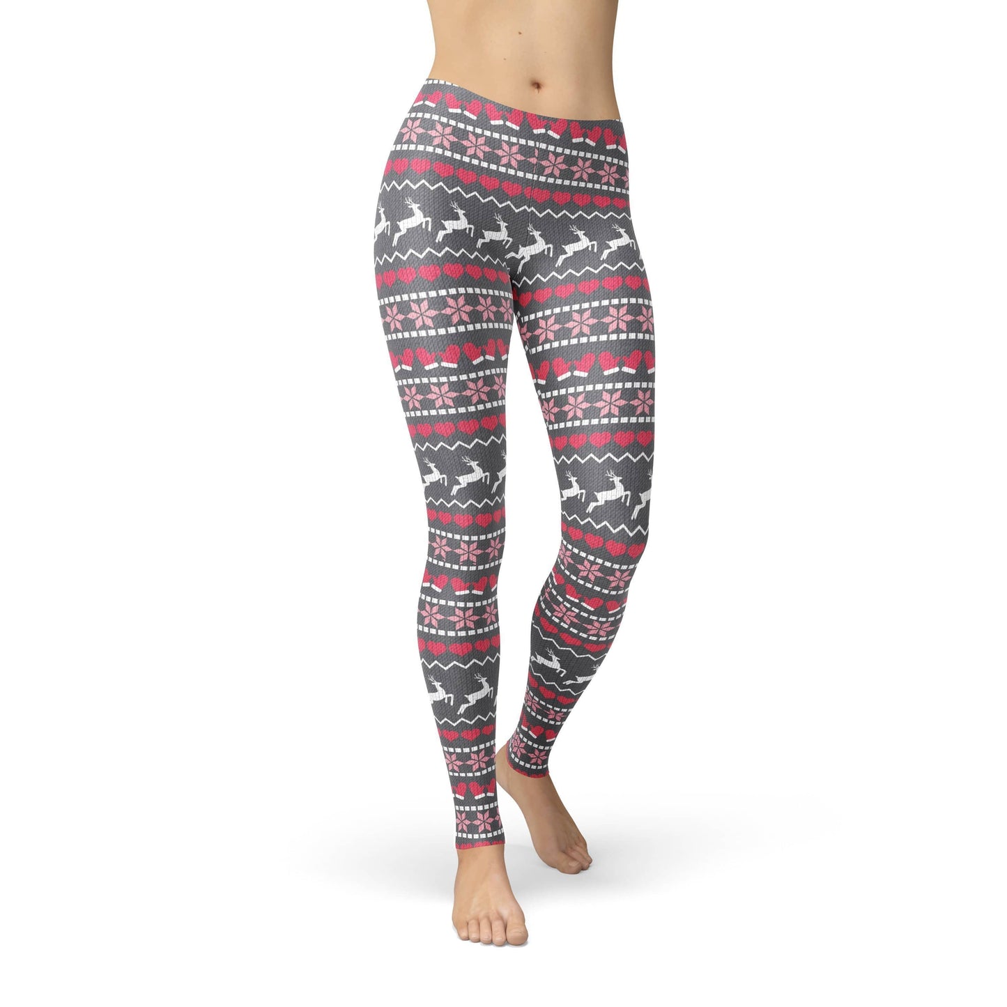 Orange Poppy Leggings Jean Grey Holiday Sweater Leggings