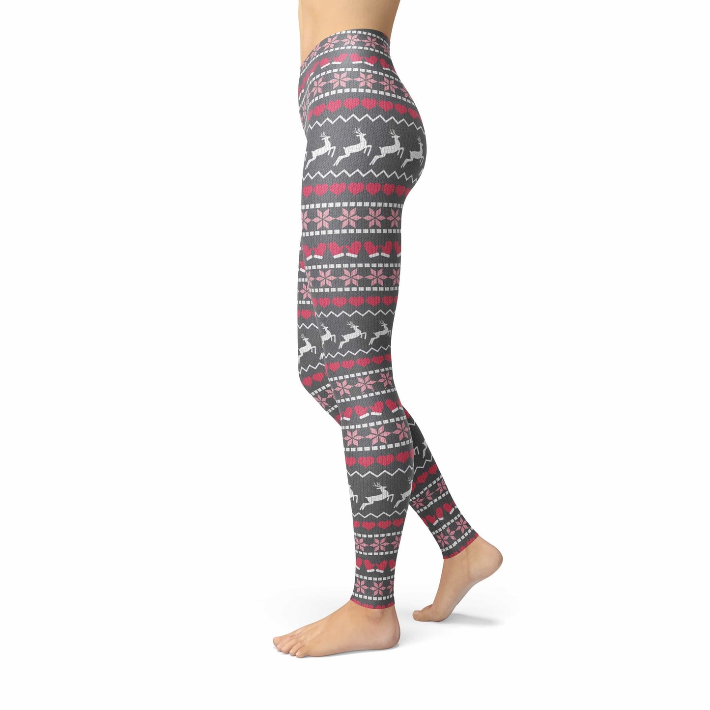 Orange Poppy Leggings Jean Grey Holiday Sweater Leggings