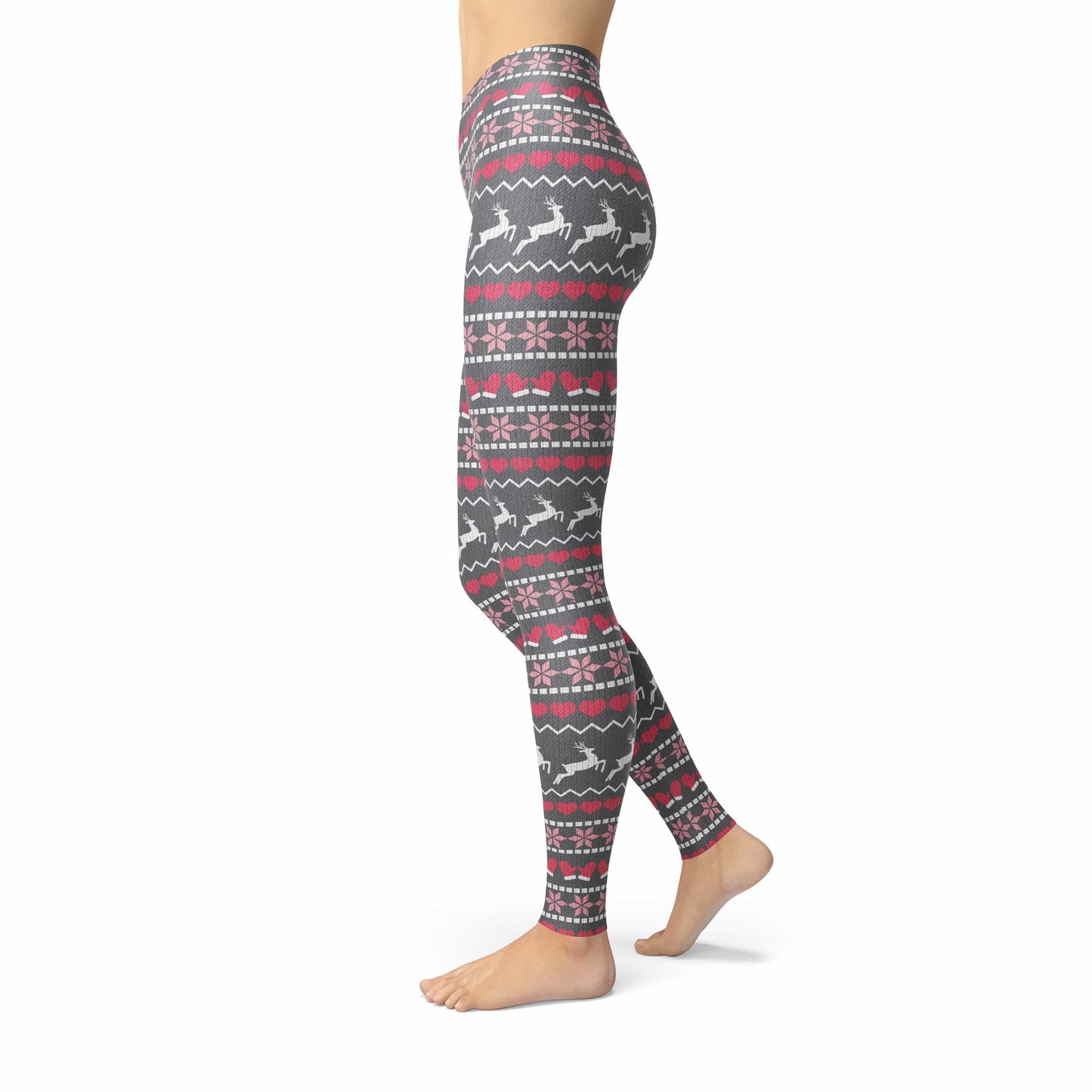 Orange Poppy Leggings Jean Grey Holiday Sweater Leggings