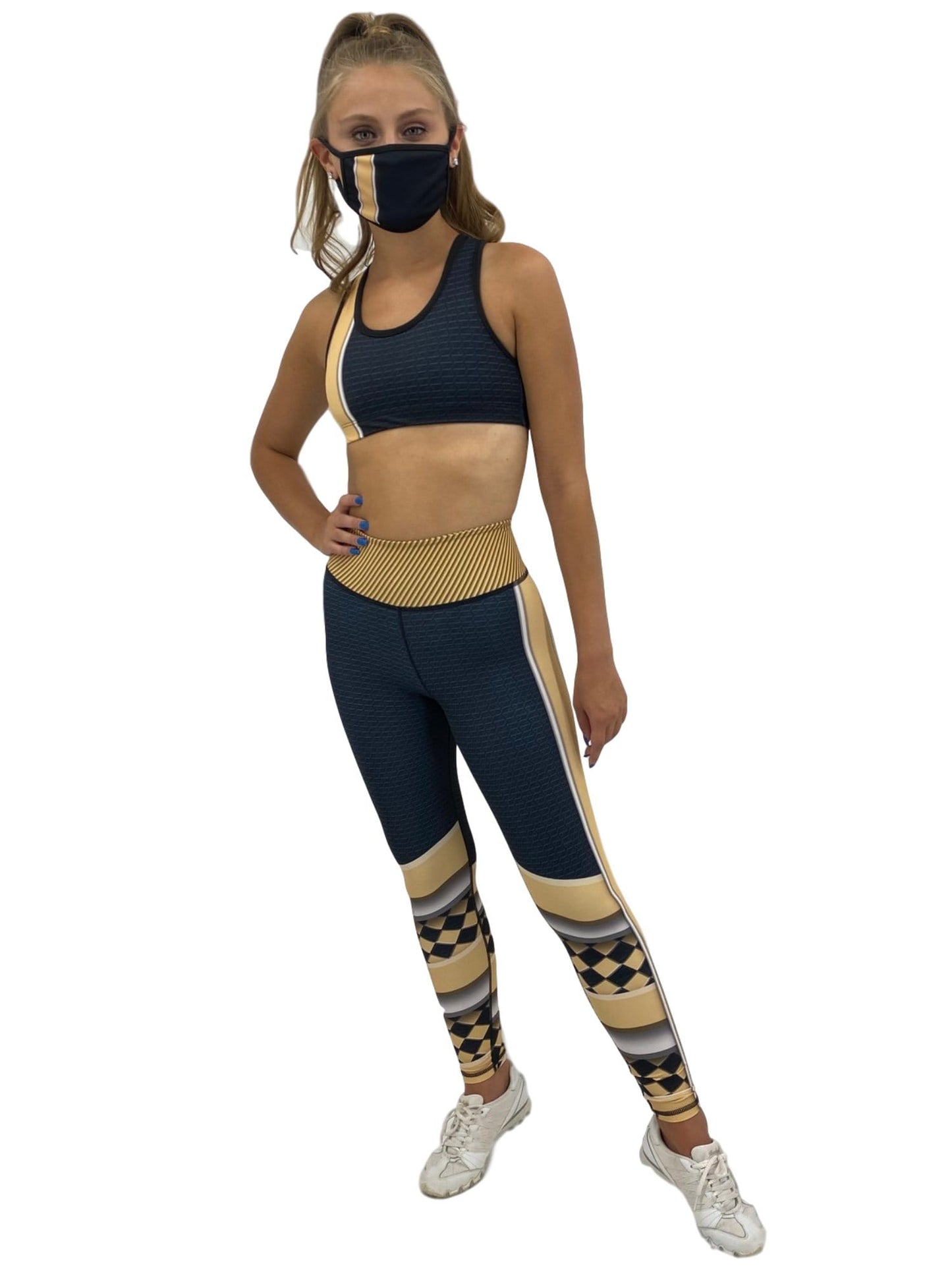 Orange Poppy Women's Clothing Jean New Orleans Football Leggings