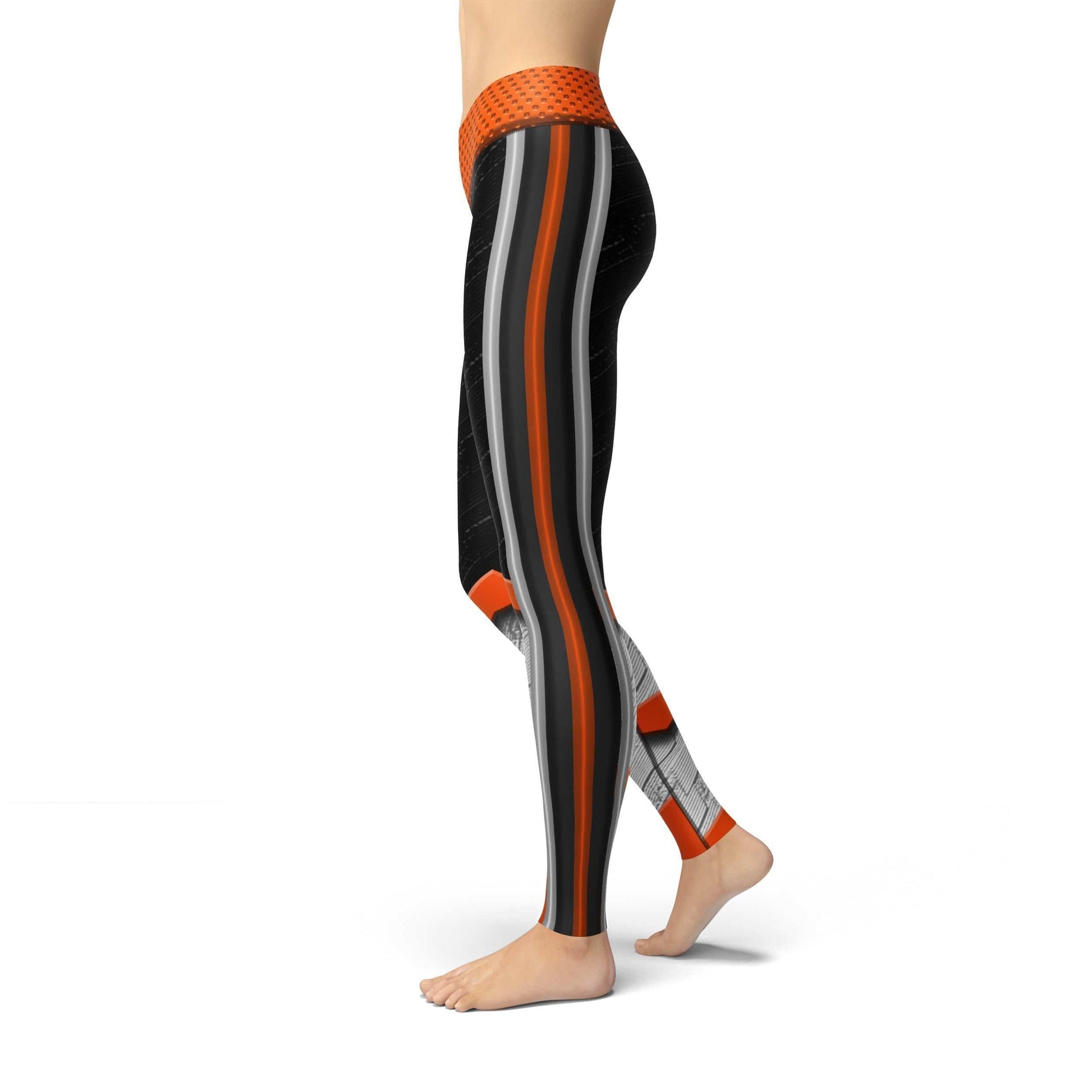 Orange Poppy Leggings Jean Philadelphia Hockey Legging