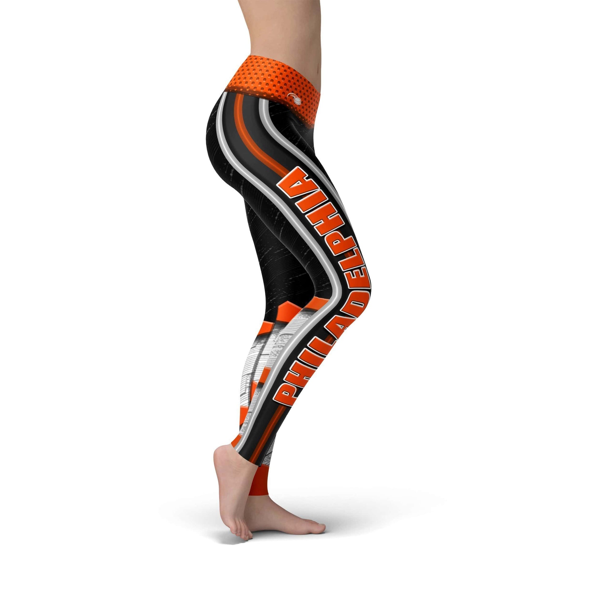 Orange Poppy Leggings Jean Philadelphia Hockey Legging