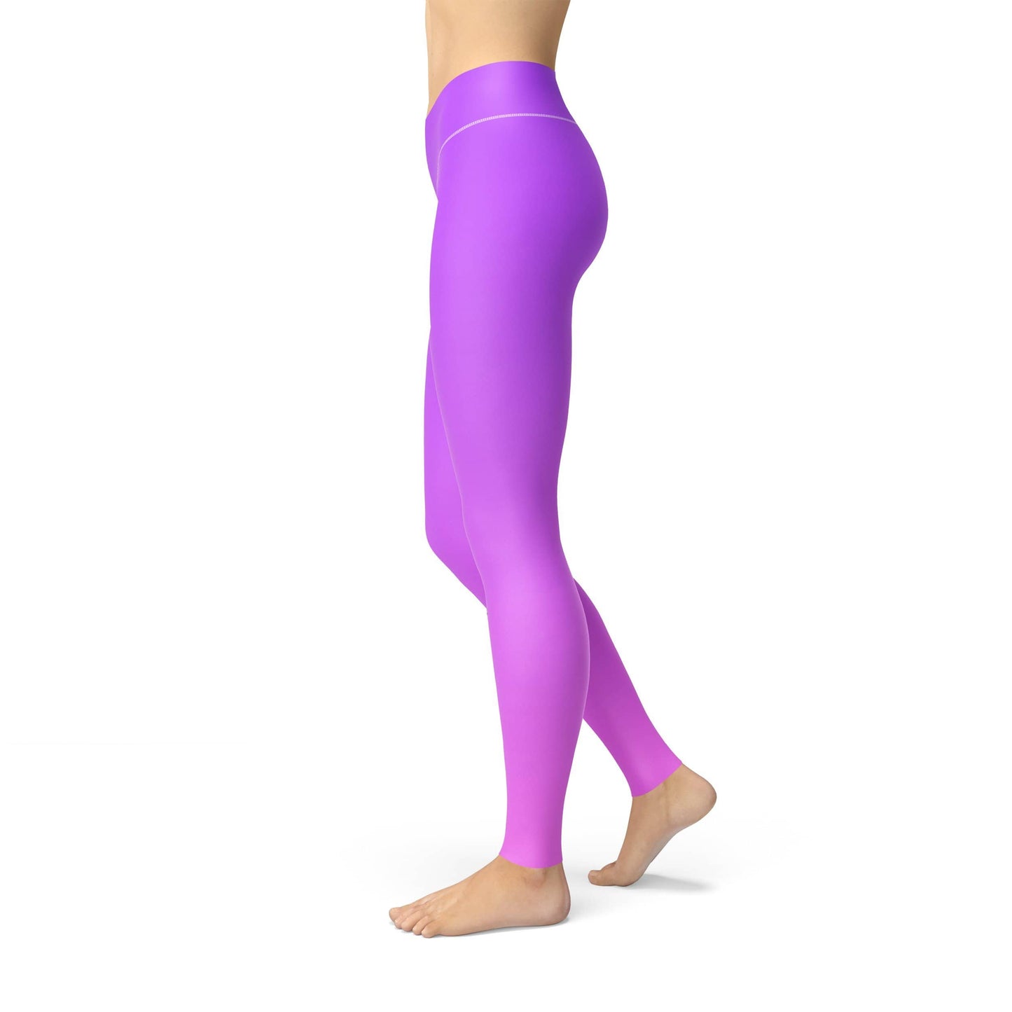 Orange Poppy Leggings Jean Purple Pink Ombre Leggings