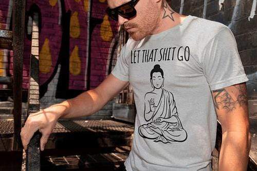 Green Lucky Men's Clothing Let It Go Men's Tee.