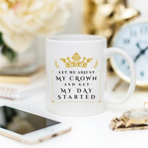 Magenta Shadow Gifts Let Me Adjust My Crown And Get My Day Started,