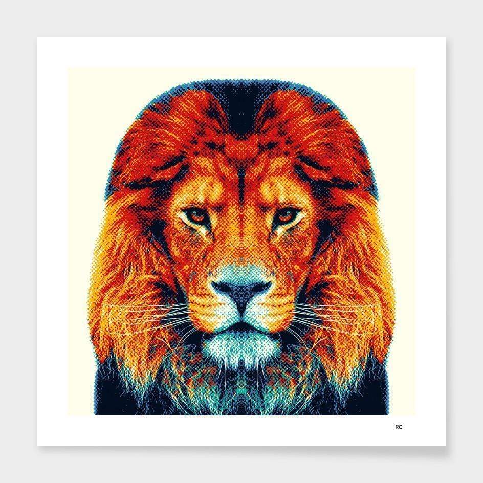 Scorpius Textiles & Pillows Lion - Colorful Animals Cushion/Pillow