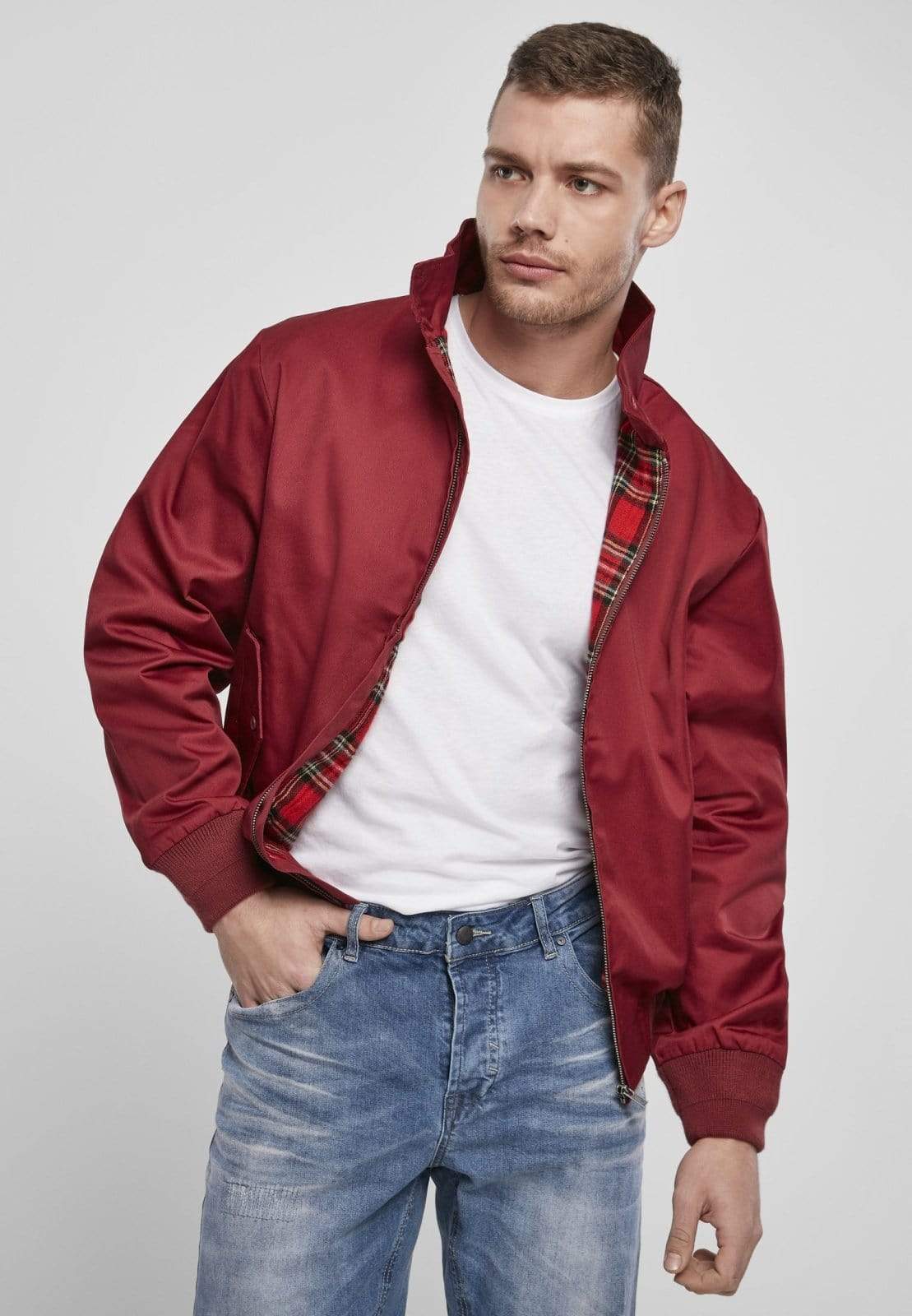 Callisto Men's Clothing Lord Canterbury Harrington Jacket