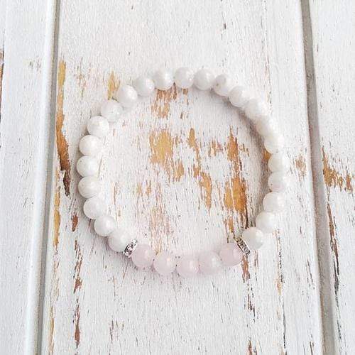 Purple Lily Jewelry & Watches Love & Positivity ~ Rose Quartz & Moonstone