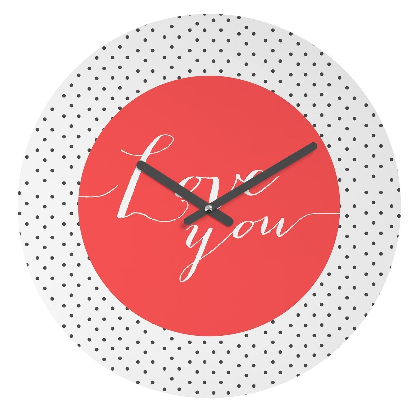 Scorpius Clocks LOVE YOU WALL CLOCK
