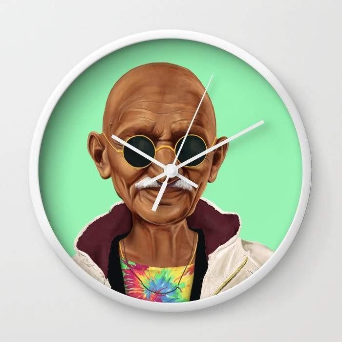 Scorpius Clocks Mahatma Gandhi Wall clock