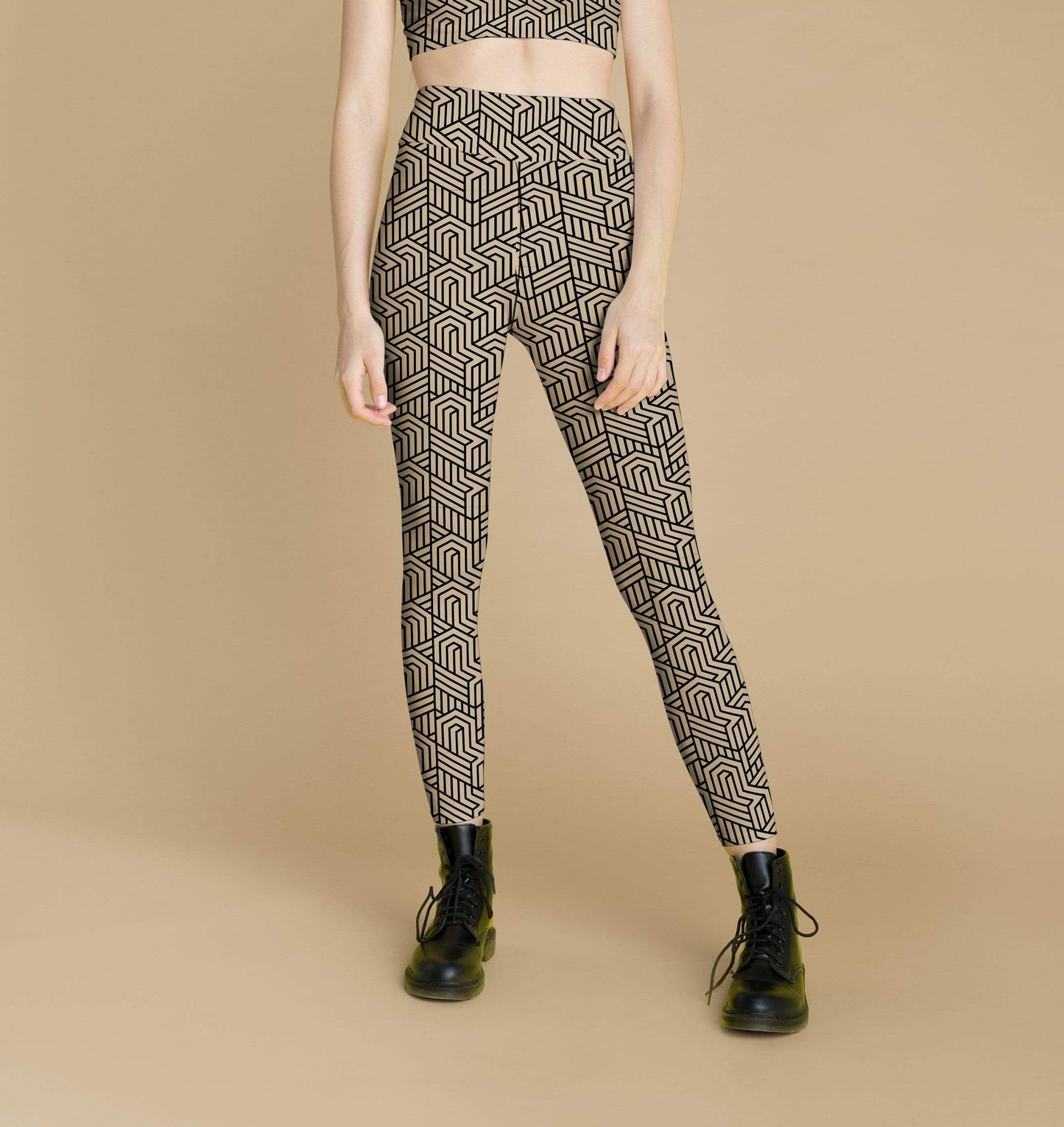 Lavender Millie Activewear Mandala leggings, Capris and Shorts