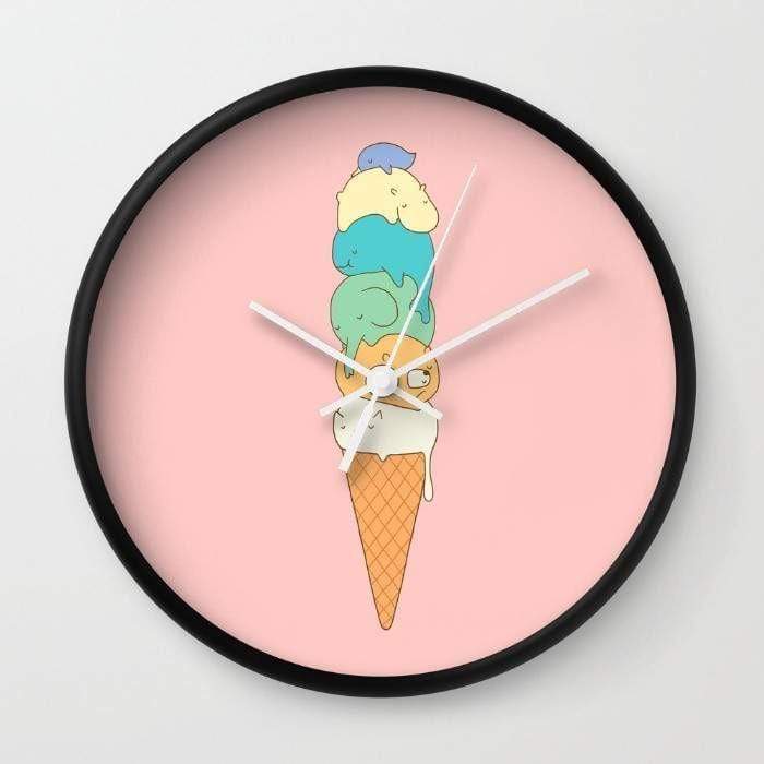 Scorpius Clocks Melting Wall clock