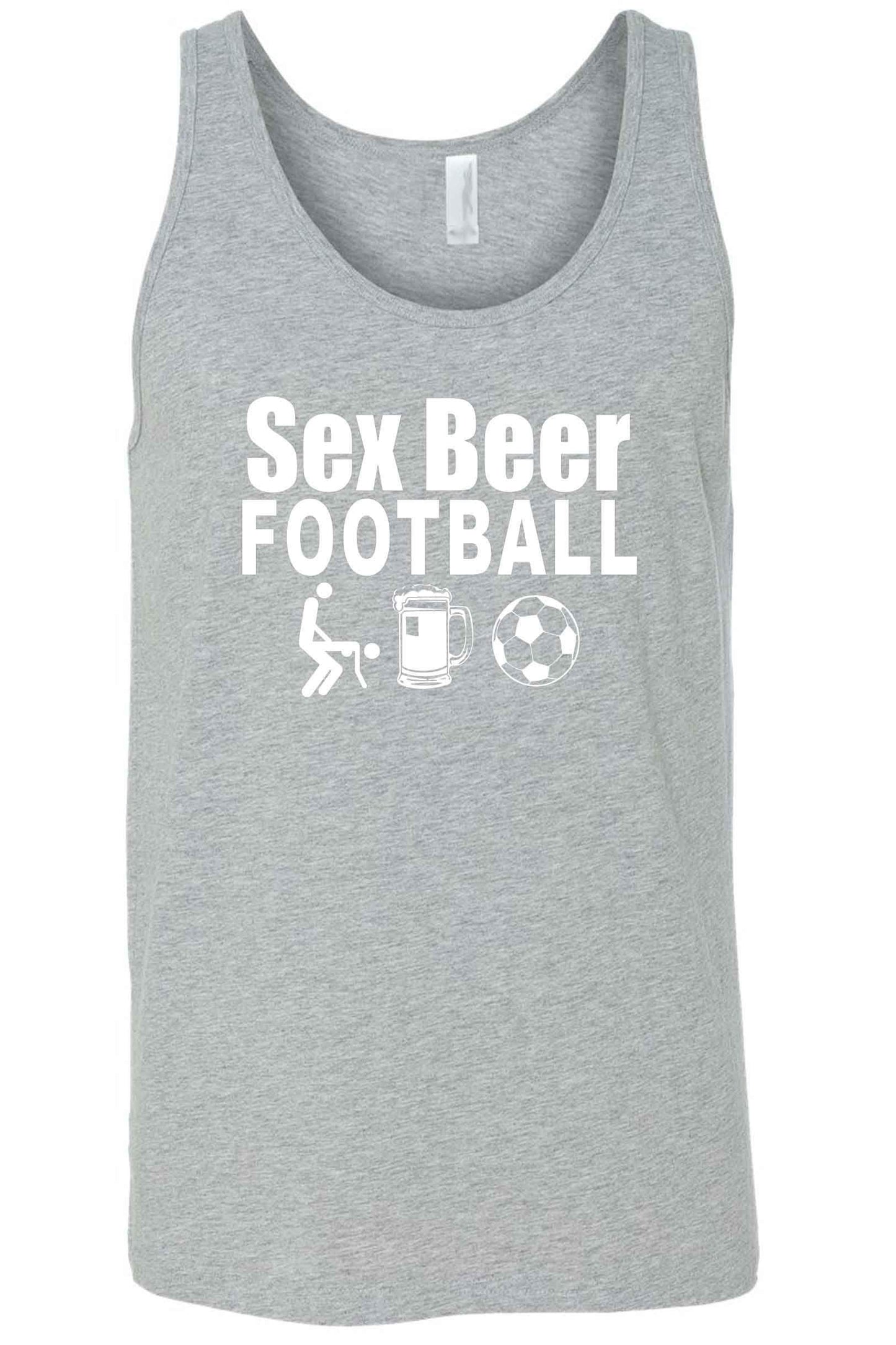 Sunflower Tank Tops Men's Sx Beer Football Tank Top Shirt