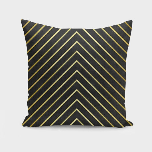 Scorpius Textiles & Pillows Minimalist and golden art Cushion/Pillow
