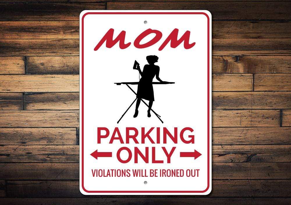 Orchid Eurybia Home Decor Mom Parking Sign
