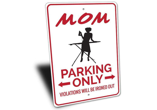 Orchid Eurybia Home Decor Mom Parking Sign