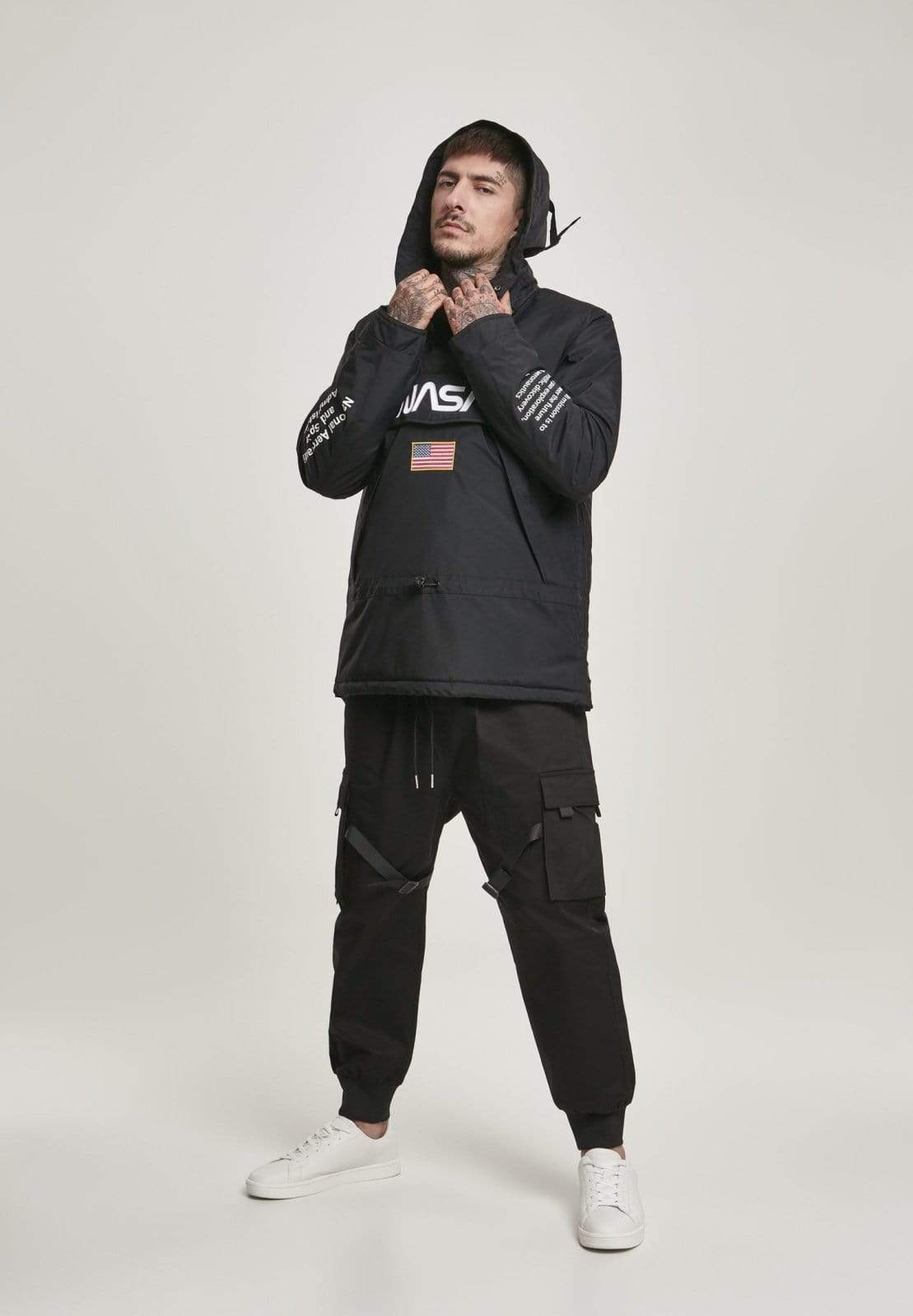 Callisto Jackets & Coats NASA Black Windbreaker