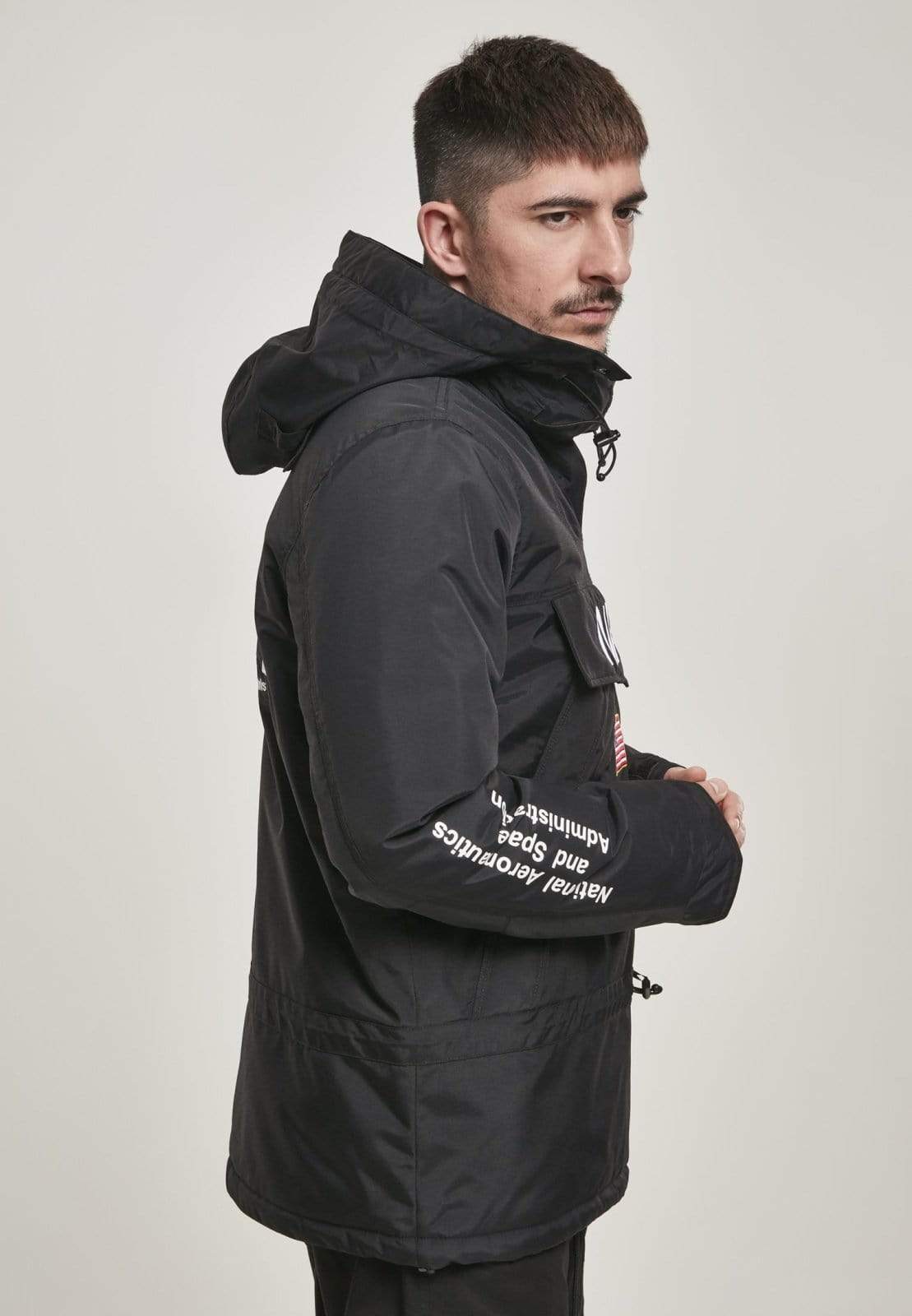 Callisto Jackets & Coats NASA Black Windbreaker