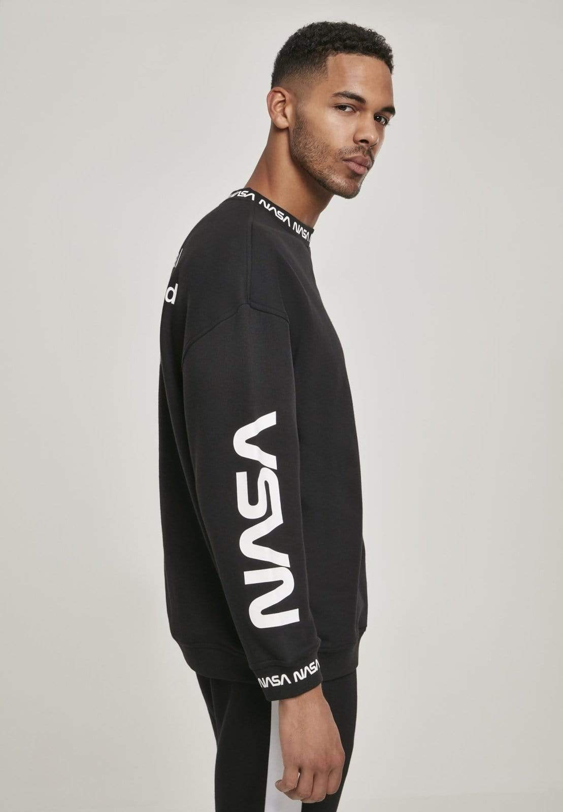 Callisto Men's Clothing NASA Oversize Crewneck Sweater