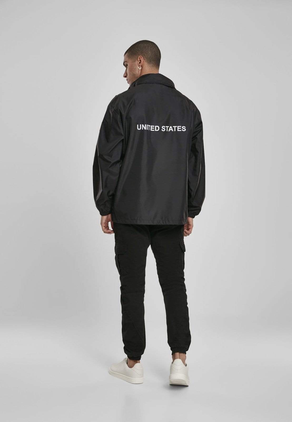Callisto Men's Clothing NASA Signature Nylon Windbreaker
