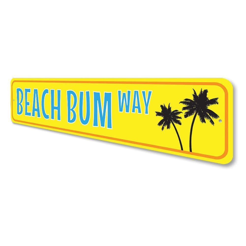 Orchid Eurybia Home Decor Palm Tree Beach Bum Way Sign