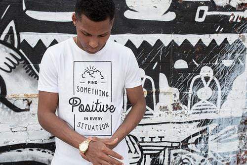 Green Lucky Men's Clothing Positive Inspiration Men's Tee