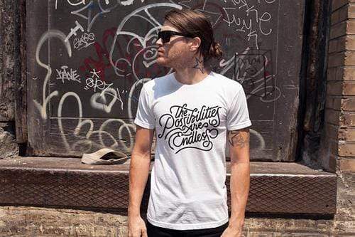 Green Lucky Men's Clothing Possibilities Are Endless Men's Tee