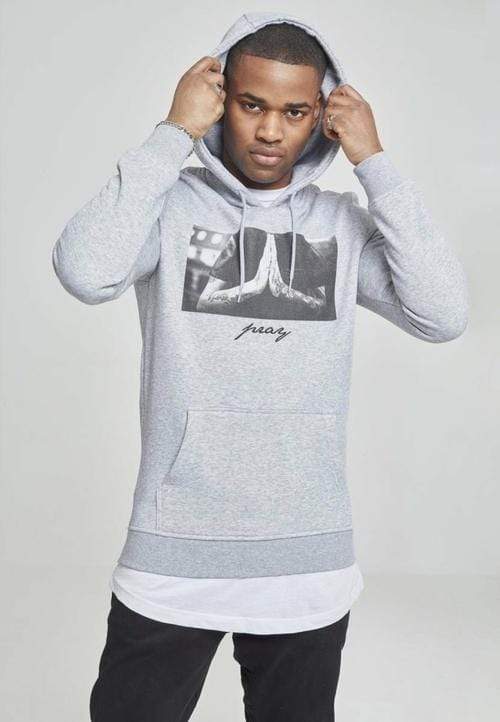 Callisto Sweaters & Hoodies 3XL / Heather Grey Pray Hoodie