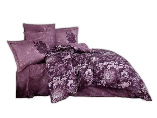 Amethyst Tartarus Home & Garden 200x220 Satin cotton bedding ADELE VIOLET/Hobby