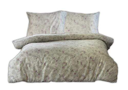 Amethyst Tartarus Home & Garden 160x200 Satin cotton bedding ASHEN 1/EXCLUSIVE