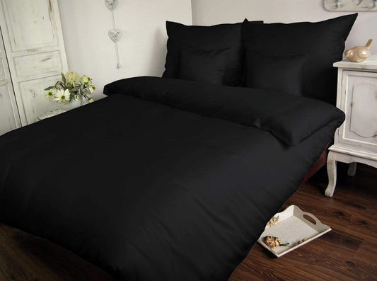 Amethyst Tartarus Home & Garden Satin cotton bedding BLACK