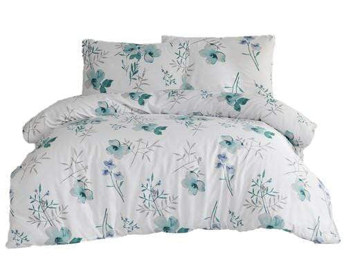 Amethyst Tartarus Home & Garden 200x220 Satin cotton bedding BLOMSTER MINT/EXCLUSIVE