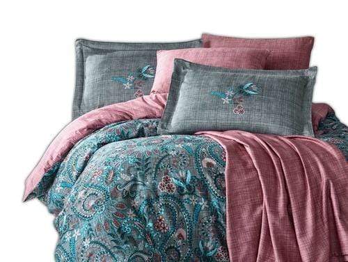 Amethyst Tartarus Home & Garden 200x220 Satin cotton bedding ESTELA GREY/Hobby