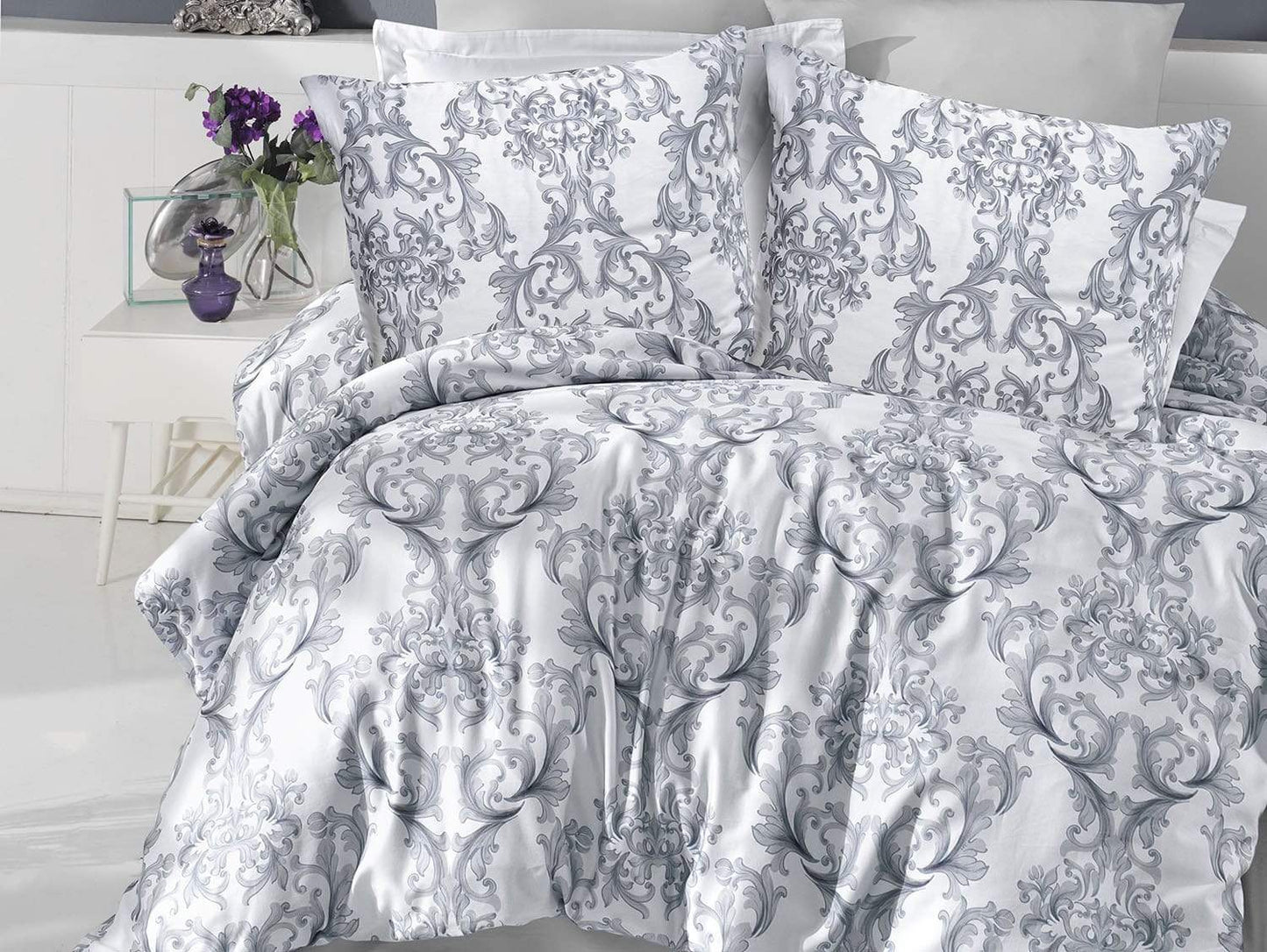 Amethyst Tartarus Home & Garden Satin cotton bedding(P) OTELLO/LUXURY