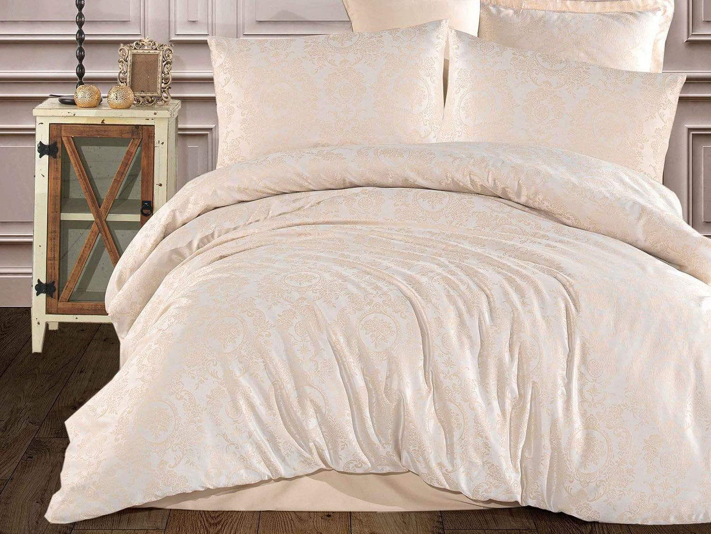 Amethyst Tartarus Home & Garden Satin cotton bedding ROSA 2/EXCLUSIVE