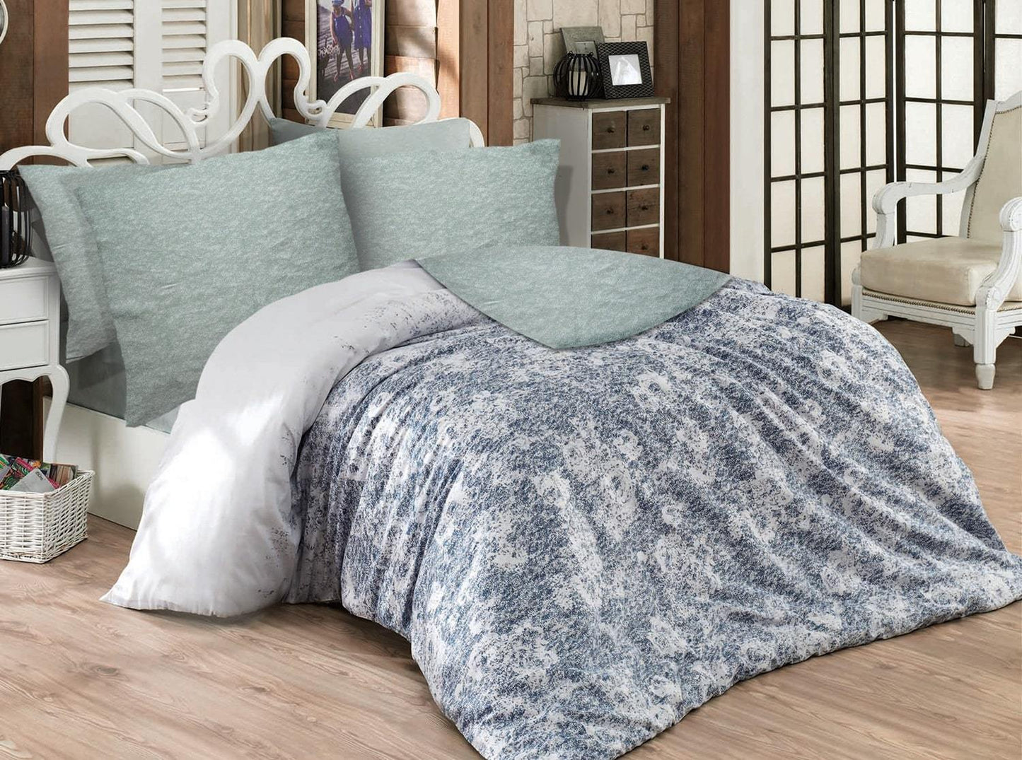 Amethyst Tartarus Home & Garden 160x200 Satin cotton bedding TYLER 2/EXCLUSIVE