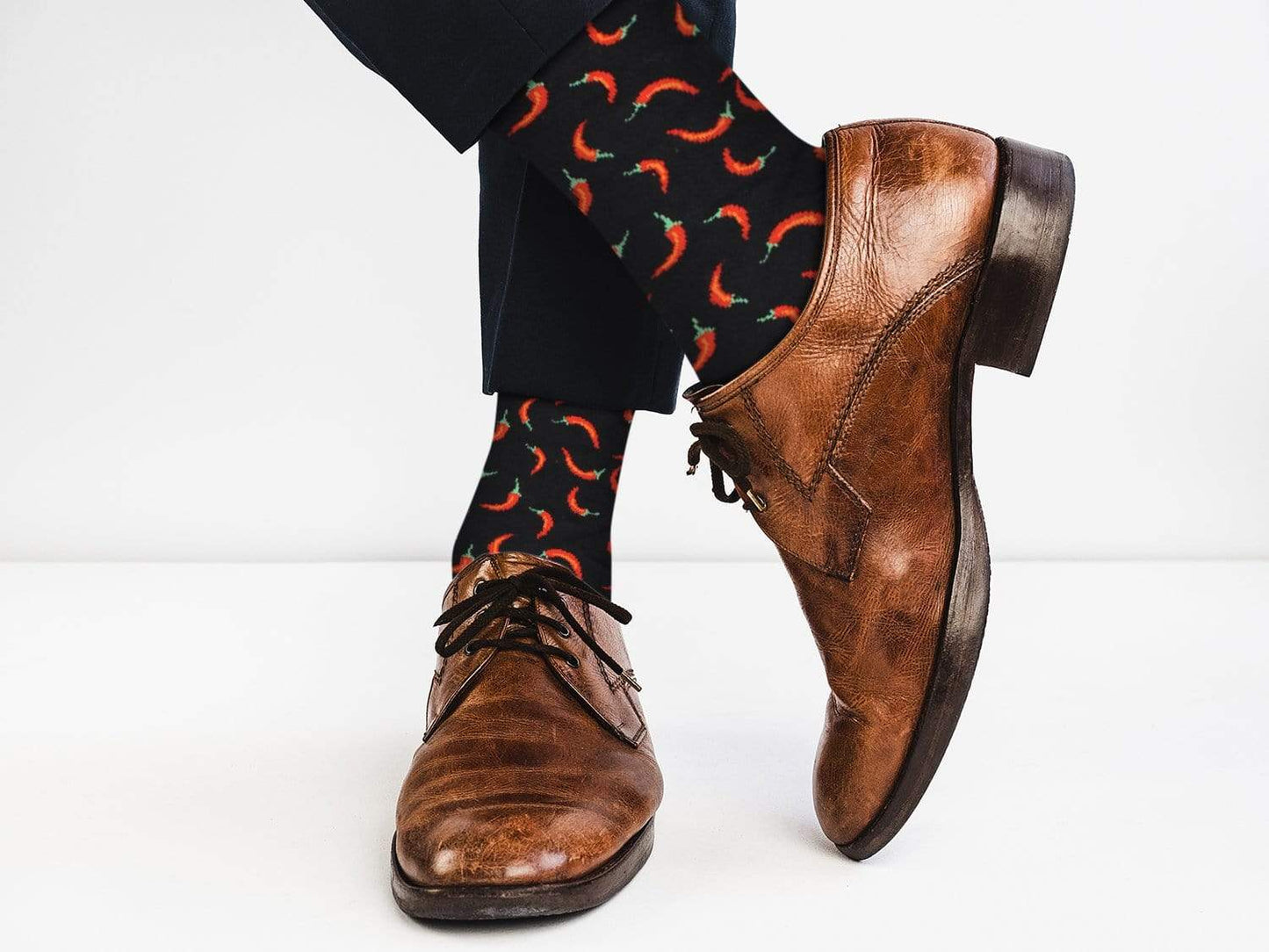 Fuchsia Thrace Socks Sick Socks - Chili Pepper – International Food Dress Socks