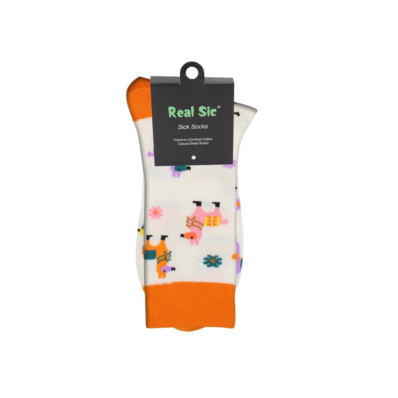 Fuchsia Thrace Socks Sick Socks – Festive Alpaca – Exotic Animals
