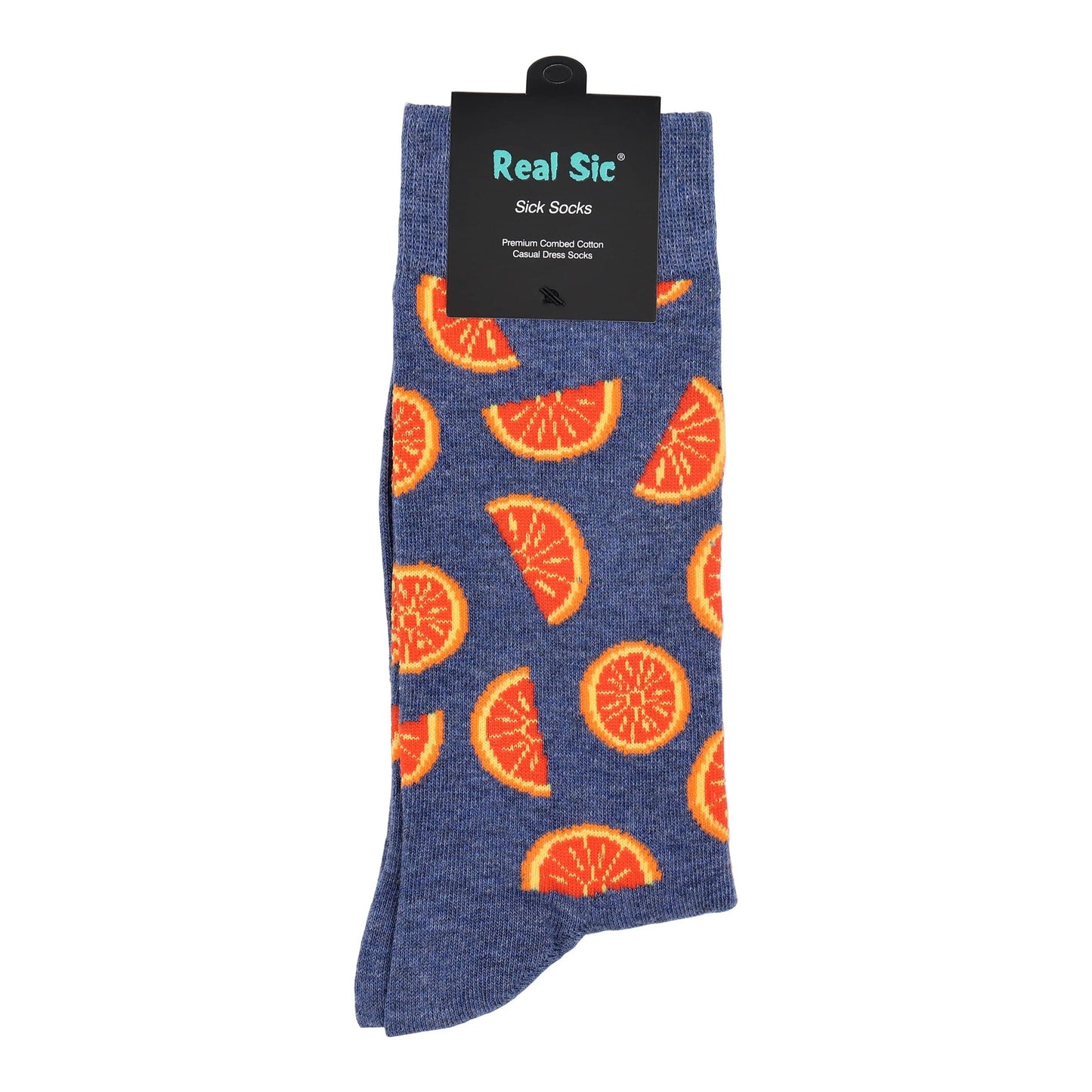 Fuchsia Thrace Socks Sick Socks – Orange – Down on the Farm Socks For Men and Women