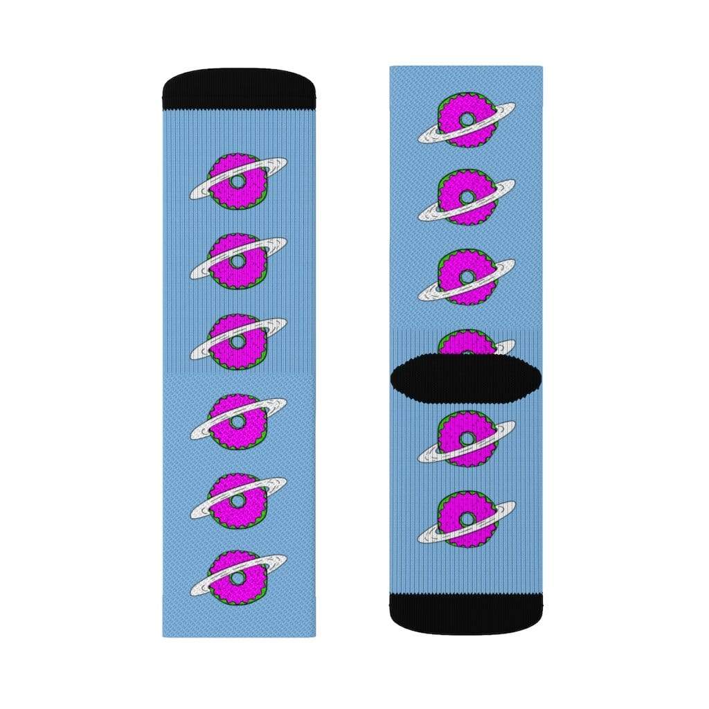 Yellow Pandora Socks Space Donut's Socks