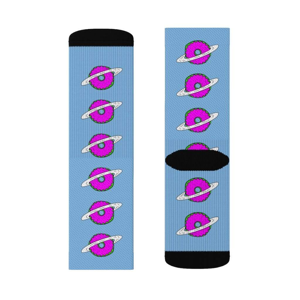 Yellow Pandora Socks Space Donut's Socks