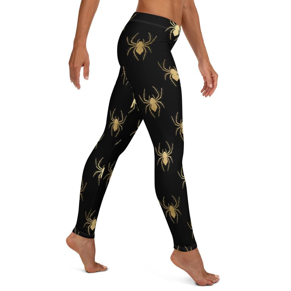 Lavender Millie Women's Clothing Spider Halloween leggings, Capris and Shorts
