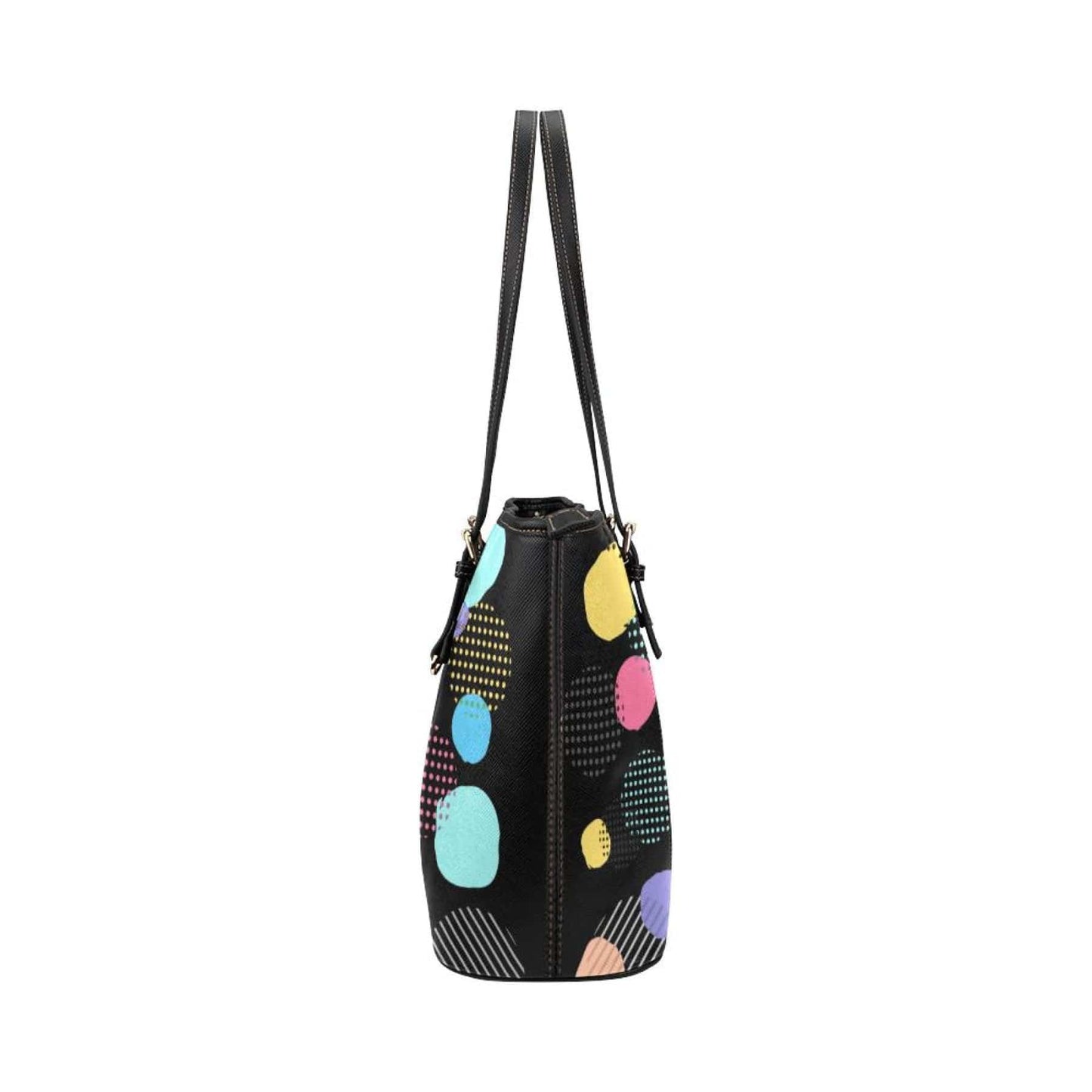 Grey Coco Handbags One Size Spotty Black Style Shoulder Tote Bag