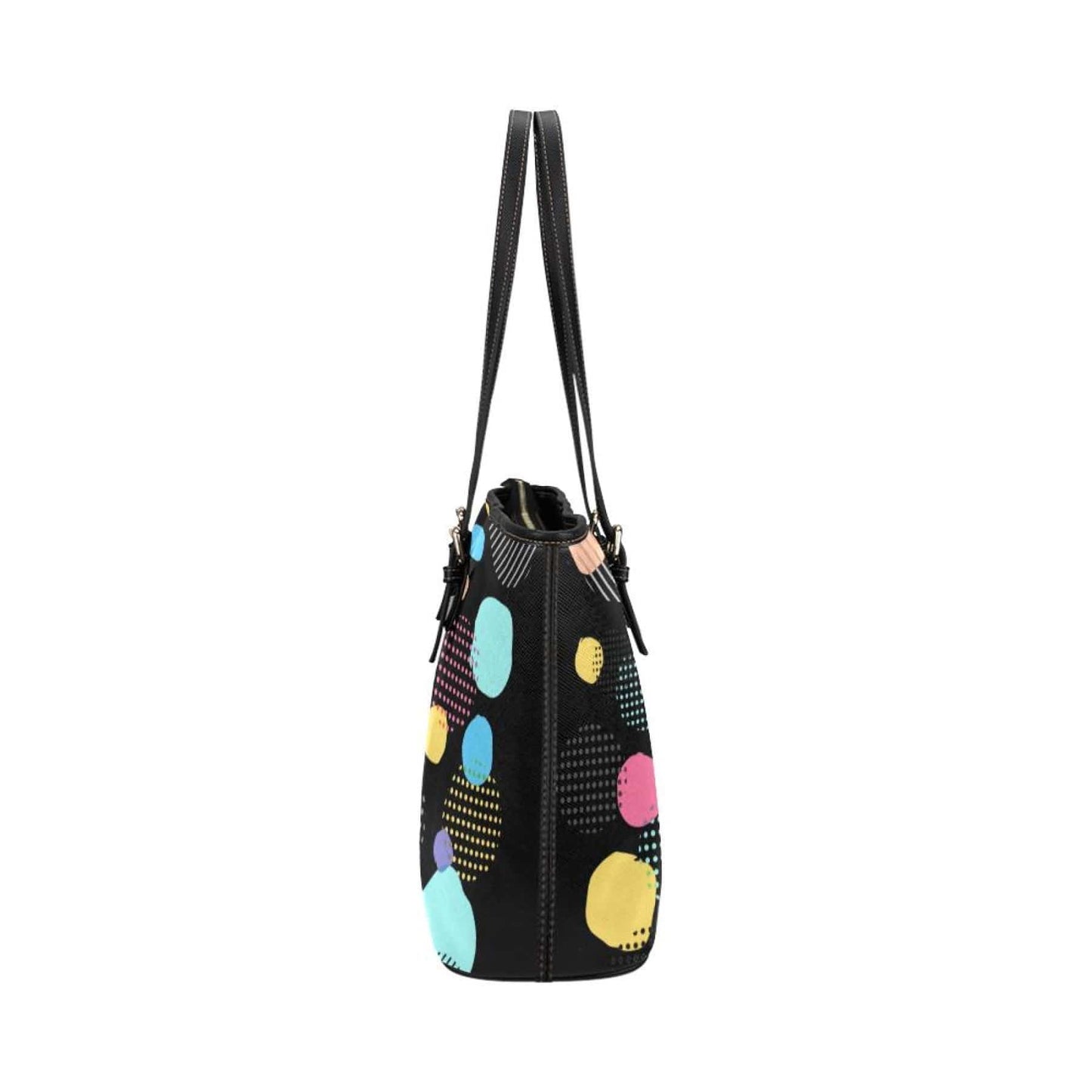 Grey Coco Handbags One Size Spotty Black Style Shoulder Tote Bag