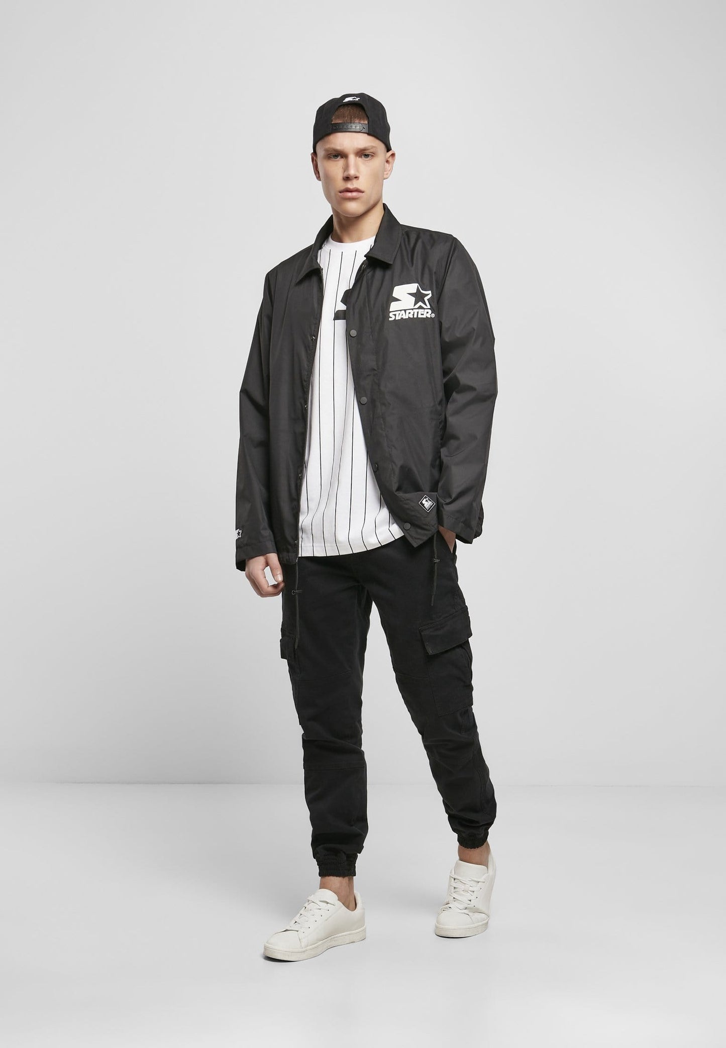 Callisto Men's Clothing Starter Coach Jacket
