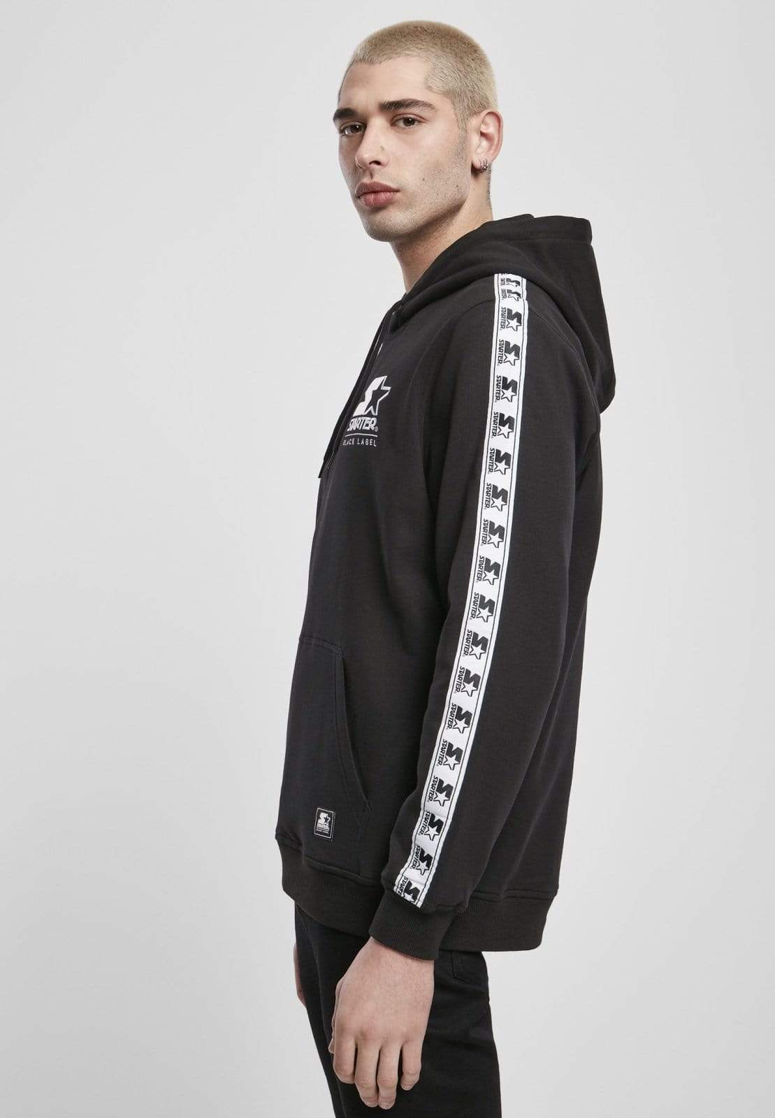 Callisto Sweaters & Hoodies Starter Logo Taped Hoodie Black or White