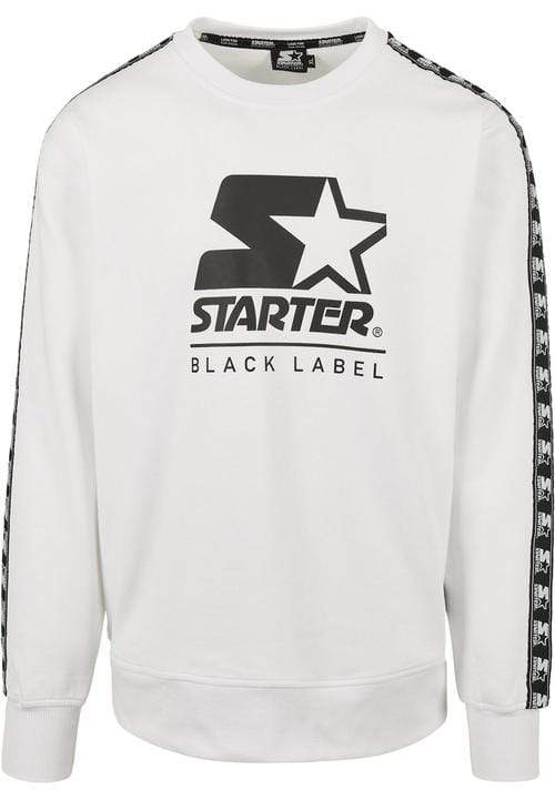 Callisto Sweaters & Hoodies L / White Starter Logo Taped Hoodie Black or White
