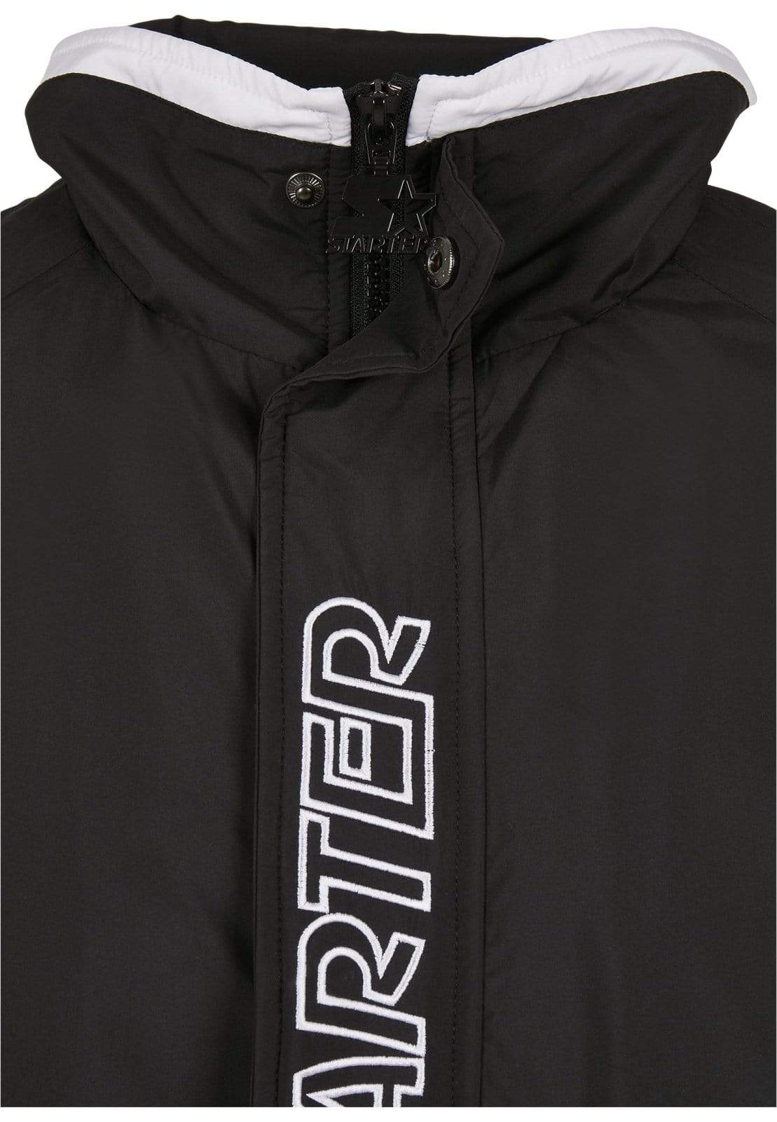 Callisto Men's Clothing Starter Track Jacket - Black/White