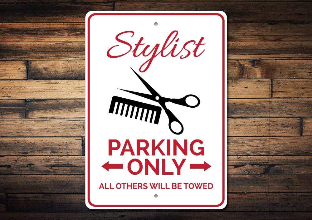Orchid Eurybia Home Decor Stylist Parking Sign